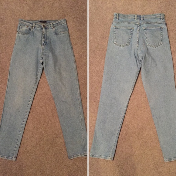 Vintage Bill Blass high waisted light wash jeans - Picture 2 of 8